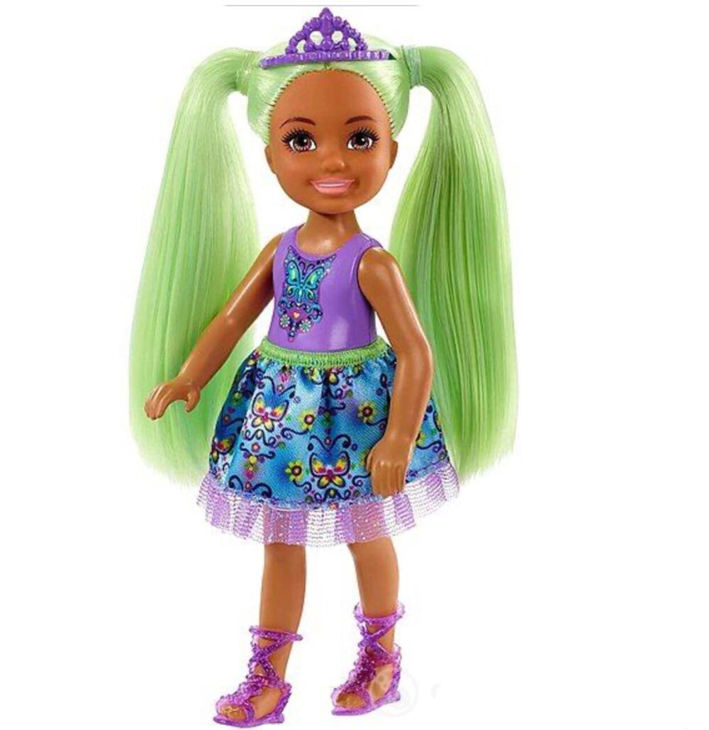 2019 Barbie Chelsea Dreamtopia Green Hair (You Can Be Anything)